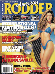 AMERICAN RODDER 2001 JAN - PIGEON FORCE, KOOLSVILLE, BUILD A DASH, TAIL LIGHTS